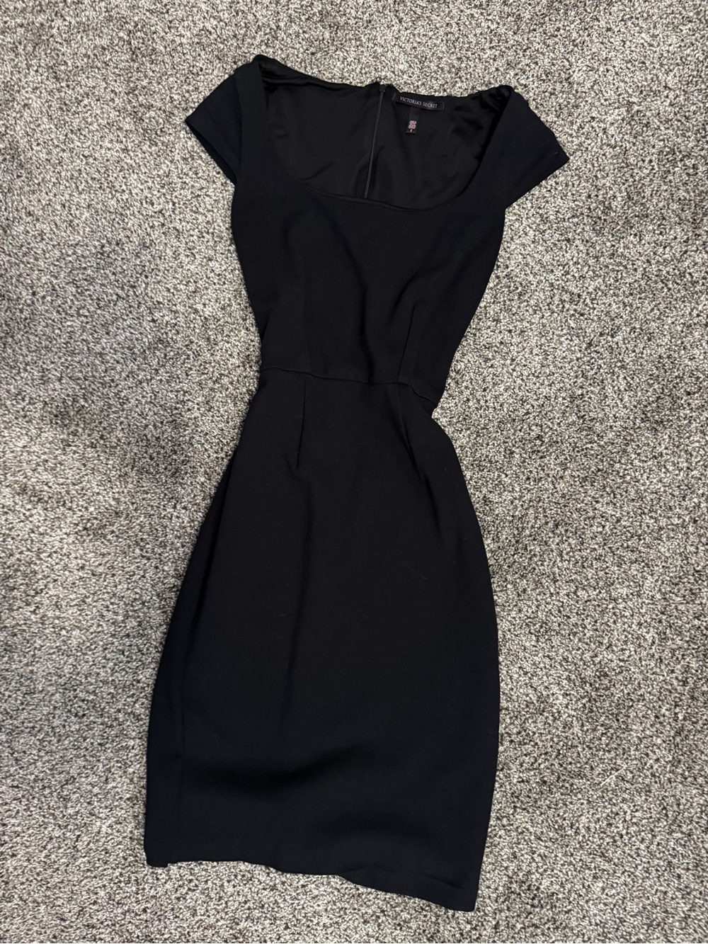 Victoria's Secret Black Midi Sheath Dress